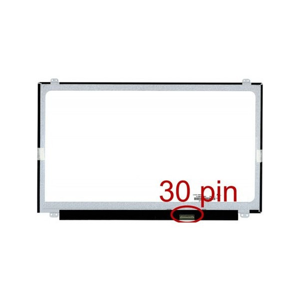 Dalle HD slim 40 pins D 4b 15,6 pouces brillant