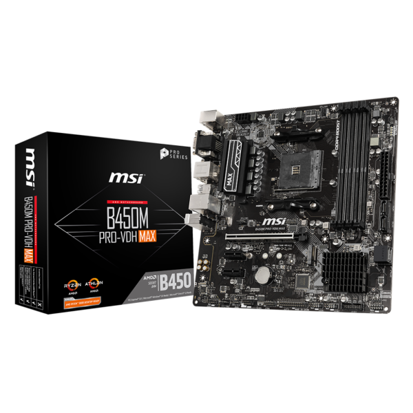 Carte mère MSI B450M-Pro Max II