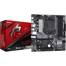 Carte mère Asrock A520M Phantom Gaming 4 - AM4 - Micro ATX - DDR4