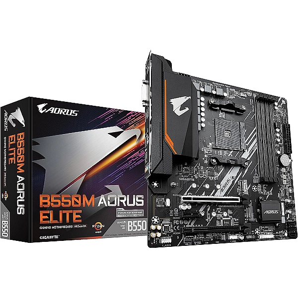 Carte mère GIGABYTE B550M AORUS Elite - AM4 - DDR4