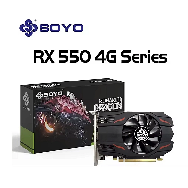 Carte graphique SOYO ATI-Radeon RX550 4Go