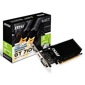 Carte graphique MSI GT-710 Nvidia 2Go de mémoire