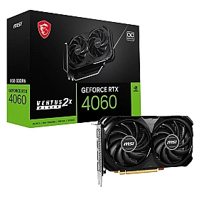 Carte graphique MSI GeForce RTX 4060 Ventus 2X Black 8G OC