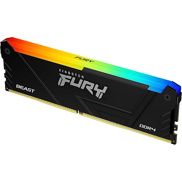 Mémoire Kingston FURY Beast RGB 8GB 3200MT/s DDR4 CL16 DIMM