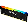 Mémoire Kingston FURY Beast RGB 8GB 3200MT/s DDR4 CL16 DIMM