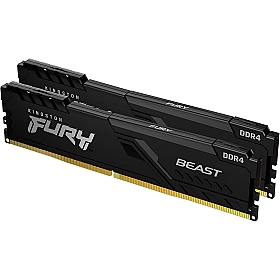 Mémoire Kingston FURY Beast 16GB (2x8GB) 3200MHz DDR4 CL16 - Kit de 2 barrettes