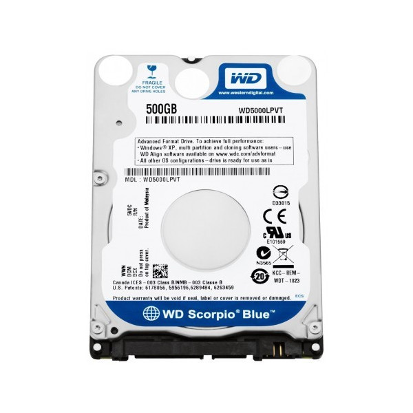 Disque dur 500Go sata III WD black 7200tpm 32Mo de cache