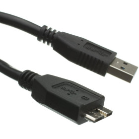 LogiLink Câble USB 3.0 A Mâle/Micro B Mâle 1 m Noir