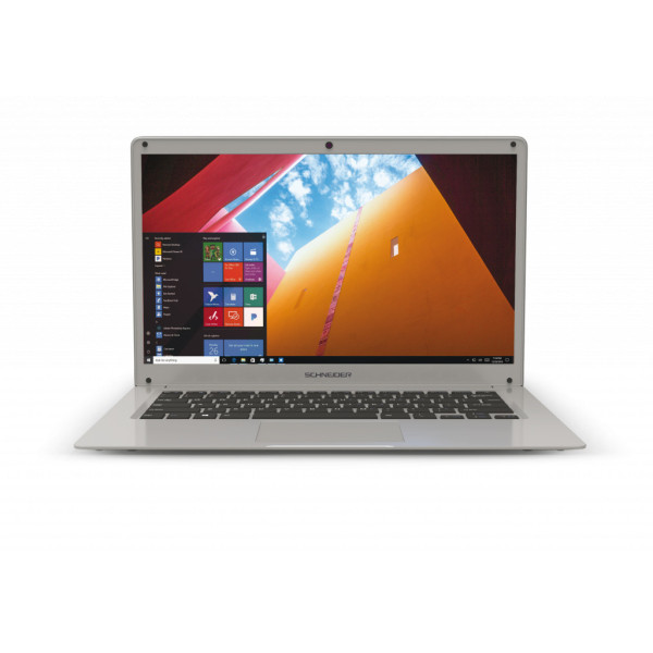 PC portable 14,1 pouce SCHNEIDER - Intel celeron 2,4 Ghz - 4Go de mémoire - 32Go flash + HDD 500Go