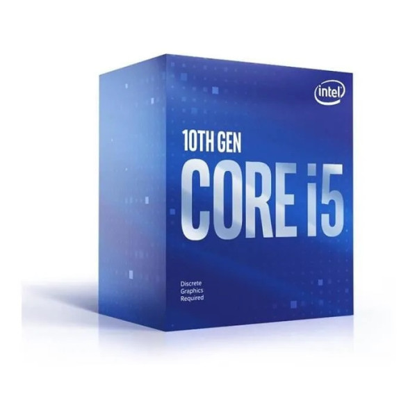 Processeur Intel Core i5-10400F - 2.9 GHz / 4.3 GHz version boite avec ventirad 10em génération