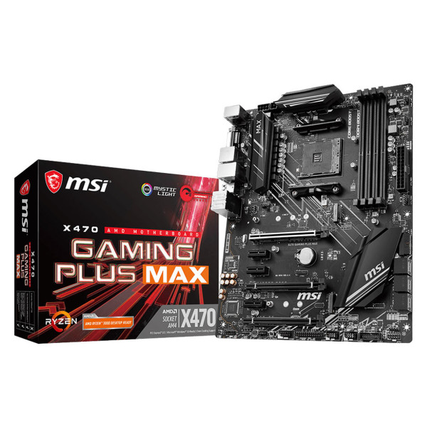 Carte Mère MSI X470 Gaming Plus Max - AM4 ATX