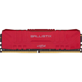 Mémoire PC de Gamer DDR4 Crucial Ballistix 3000 MHz DRAM 8Go CL15 Rouge