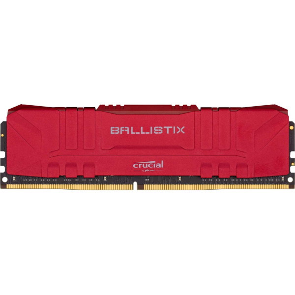 Mémoire PC de Gamer DDR4 Crucial Ballistix  3000 MHz  DRAM  8Go CL15 Rouge