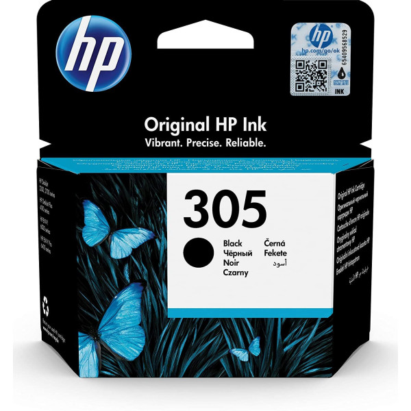 HP 304 cartouche d'encre noir authentique