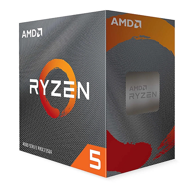 Processeur AMD Ryzen 5 3400G quadri coeurs 8 treads 4,2 GHz Max Boost Graphique Radeon RX Vega 11